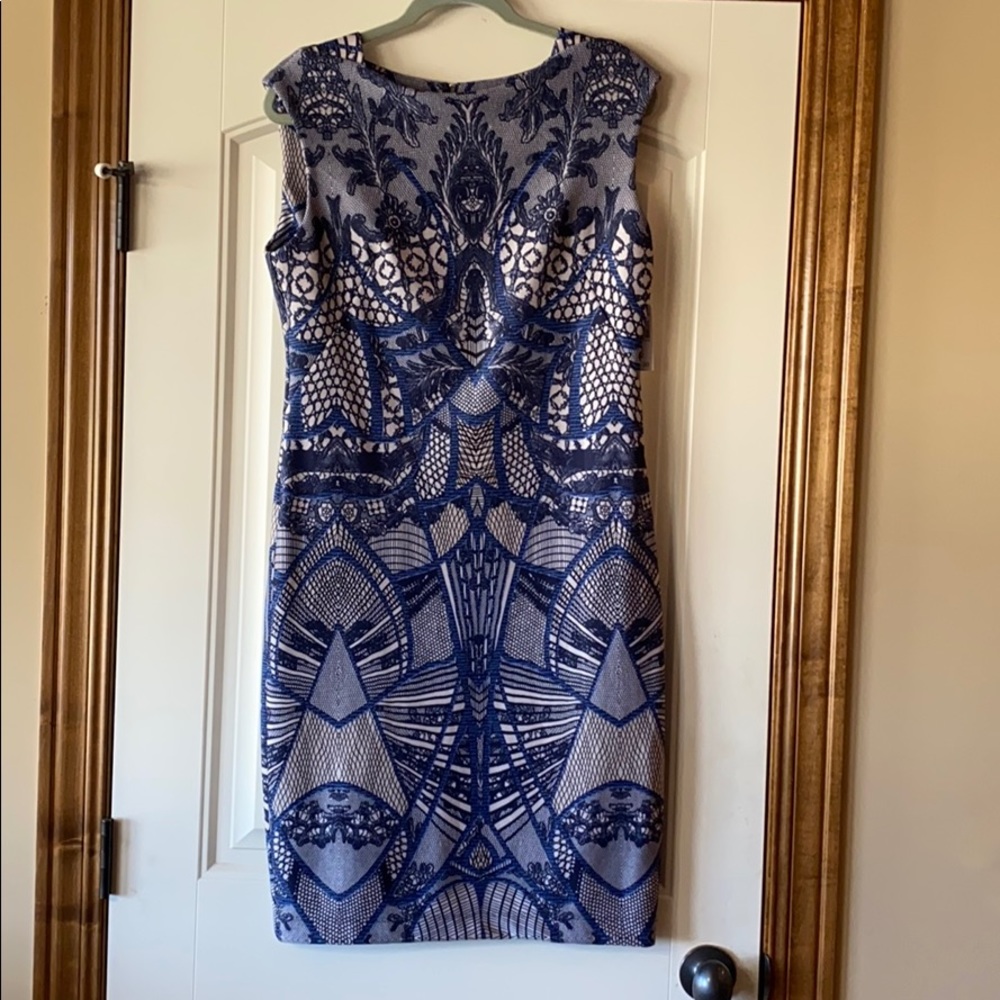 New Unique DressBarn Aztec Art Deco 1920 work